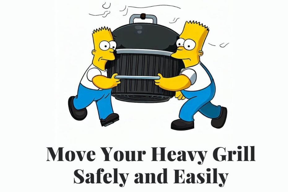 Move Your Heavy Grill Safely and Easily