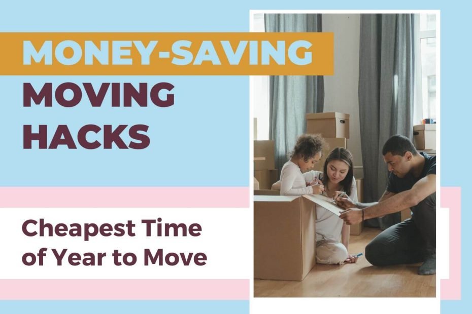 a recently moved family is discussing about money saving moving hacks