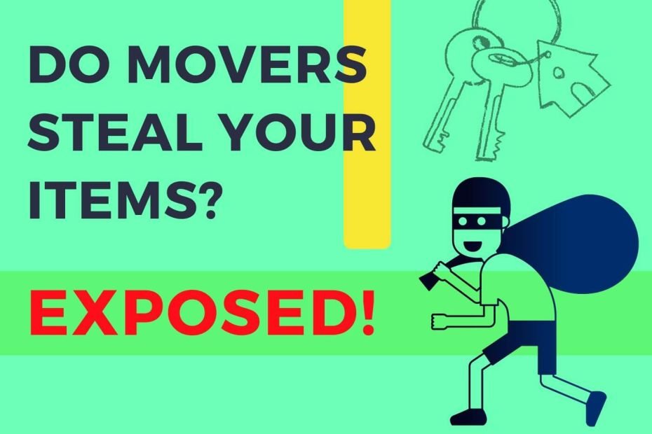 The mystery revealed if movers steal from you showing a thief