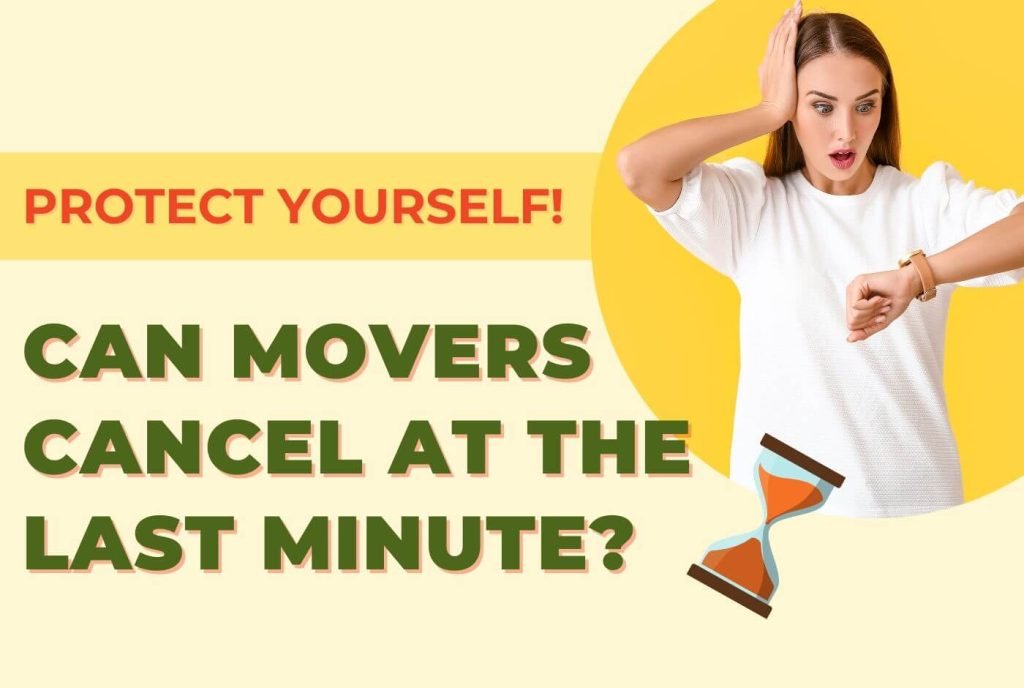 a person anxious about movers being late