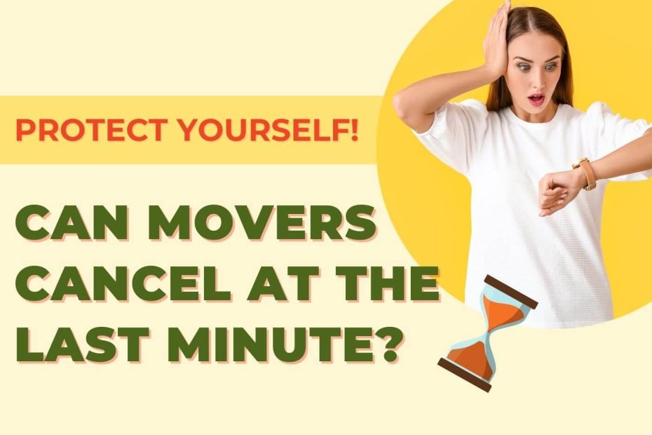 a person anxious about movers being late