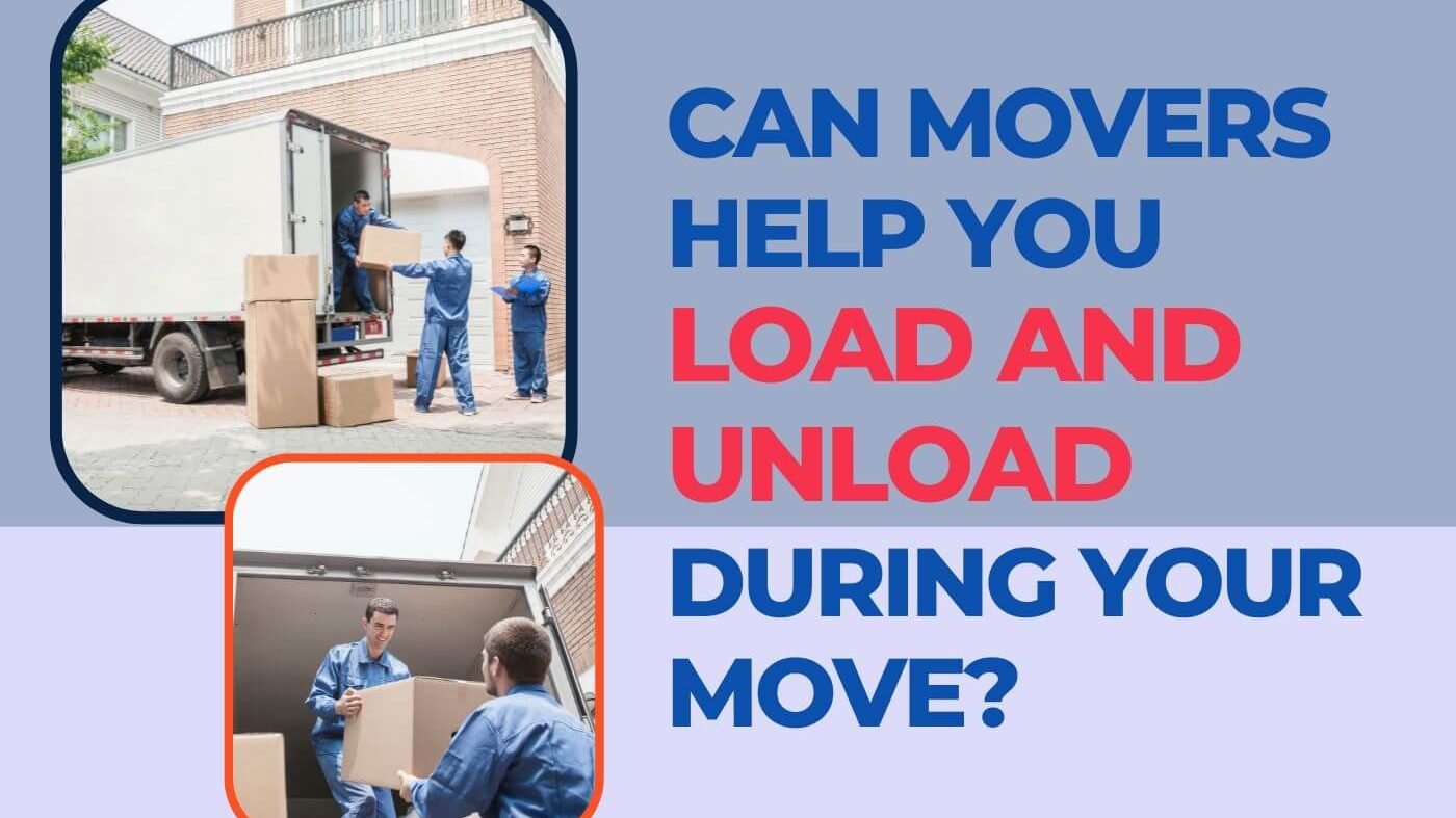 movers helping people load and unload items