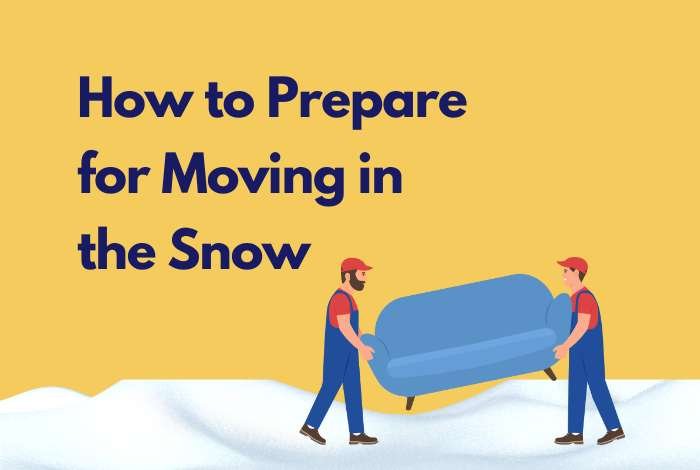 How to Prepare for moving house in the snow
